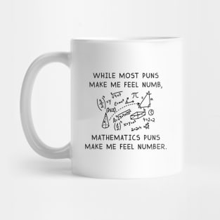 Mathematics Puns Mug
